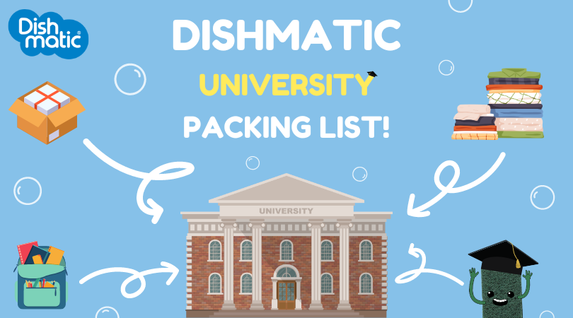 Dishmatic Ultimate University Packing List