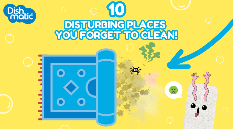 Top Places you Forget to Clean